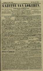 Gazette van Lokeren 13/07/1862