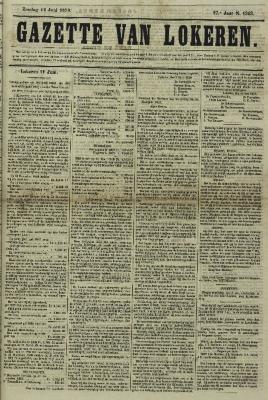 Gazette van Lokeren 12/06/1870