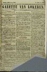 Gazette van Lokeren 26/01/1851