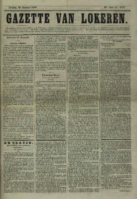 Gazette van Lokeren 28/01/1866