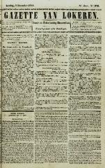 Gazette van Lokeren 07/12/1851