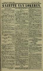 Gazette van Lokeren 31/08/1862