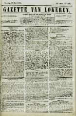 Gazette van Lokeren 23/05/1852