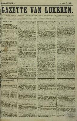 Gazette van Lokeren 23/05/1875