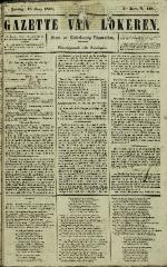 Gazette van Lokeren 18/06/1848