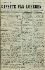 Gazette van Lokeren 07/01/1877