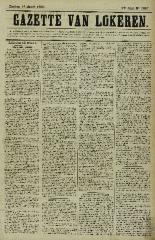 Gazette van Lokeren 14/03/1880