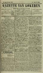 Gazette van Lokeren 28/07/1861