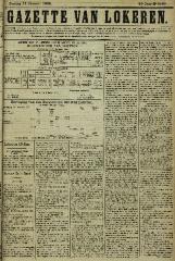 Gazette van Lokeren 11/01/1885