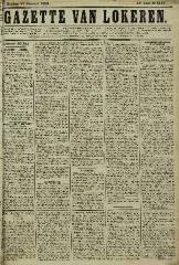 Gazette van Lokeren 27/01/1884