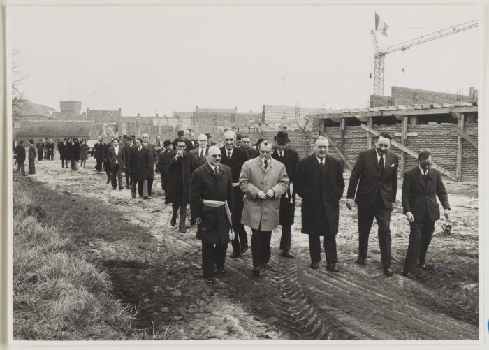 Gemeenteschool Eerste steenlegging 1973