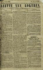 Gazette van Lokeren 01/07/1849