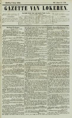 Gazette van Lokeren 03/07/1859