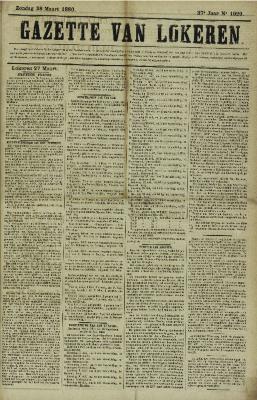 Gazette van Lokeren 28/03/1880