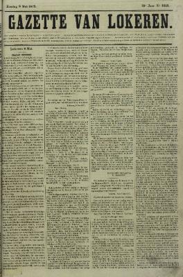 Gazette van Lokeren 09/05/1875