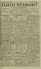 Gazette van Lokeren 24/03/1861