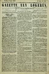 Gazette van Lokeren 08/04/1849