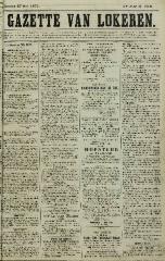 Gazette van Lokeren 27/05/1877