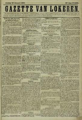 Gazette van Lokeren 29/01/1882