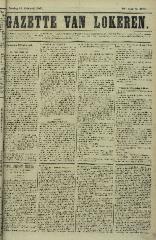 Gazette van Lokeren 14/02/1869