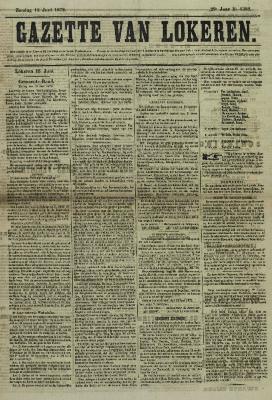 Gazette van Lokeren 16/06/1872