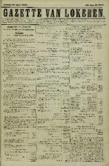 Gazette van Lokeren 23/04/1882