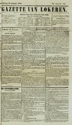 Gazette van Lokeren 30/01/1859