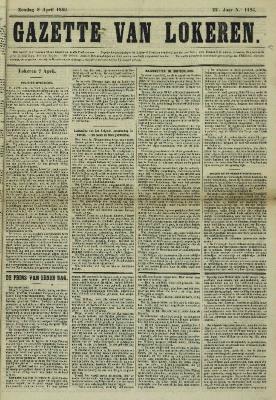 Gazette van Lokeren 08/04/1866