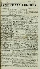 Gazette van Lokeren 15/07/1860