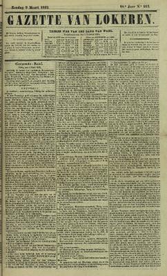 Gazette van Lokeren 09/03/1862