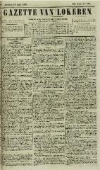 Gazette van Lokeren 21/07/1861