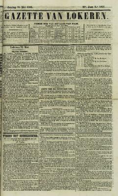 Gazette van Lokeren 15/05/1864