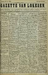 Gazette van Lokeren 22/07/1883