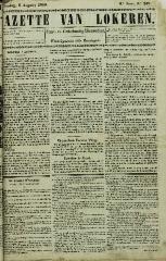 Gazette van Lokeren 05/08/1849