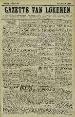 Gazette van Lokeren 16/05/1880