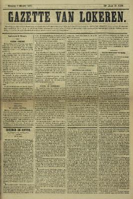 Gazette van Lokeren 09/03/1873