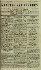 Gazette van Lokeren 23/03/1862