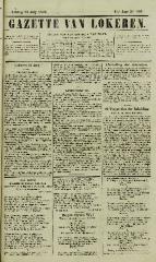 Gazette van Lokeren 22/07/1860