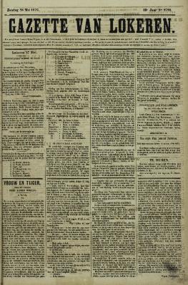 Gazette van Lokeren 28/05/1876