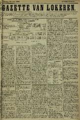 Gazette van Lokeren 20/07/1884