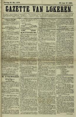 Gazette van Lokeren 25/05/1879