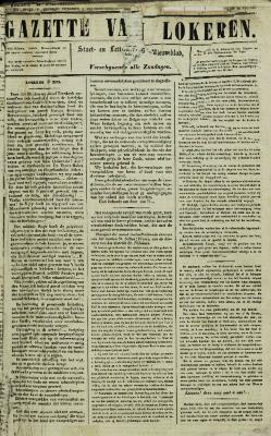 Gazette van Lokeren 28/05/1848