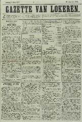 Gazette van Lokeren 09/07/1871