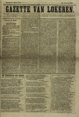 Gazette van Lokeren 31/03/1872