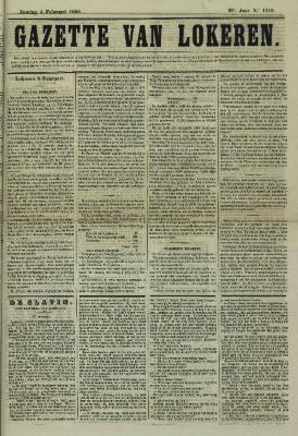 Gazette van Lokeren 04/02/1866