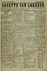 Gazette van Lokeren 13/08/1882