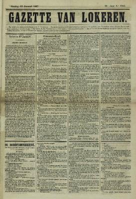 Gazette van Lokeren 13/01/1867