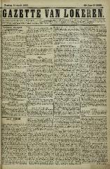 Gazette van Lokeren 15/04/1883