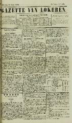 Gazette van Lokeren 10/06/1860