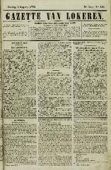 Gazette van Lokeren 01/08/1852